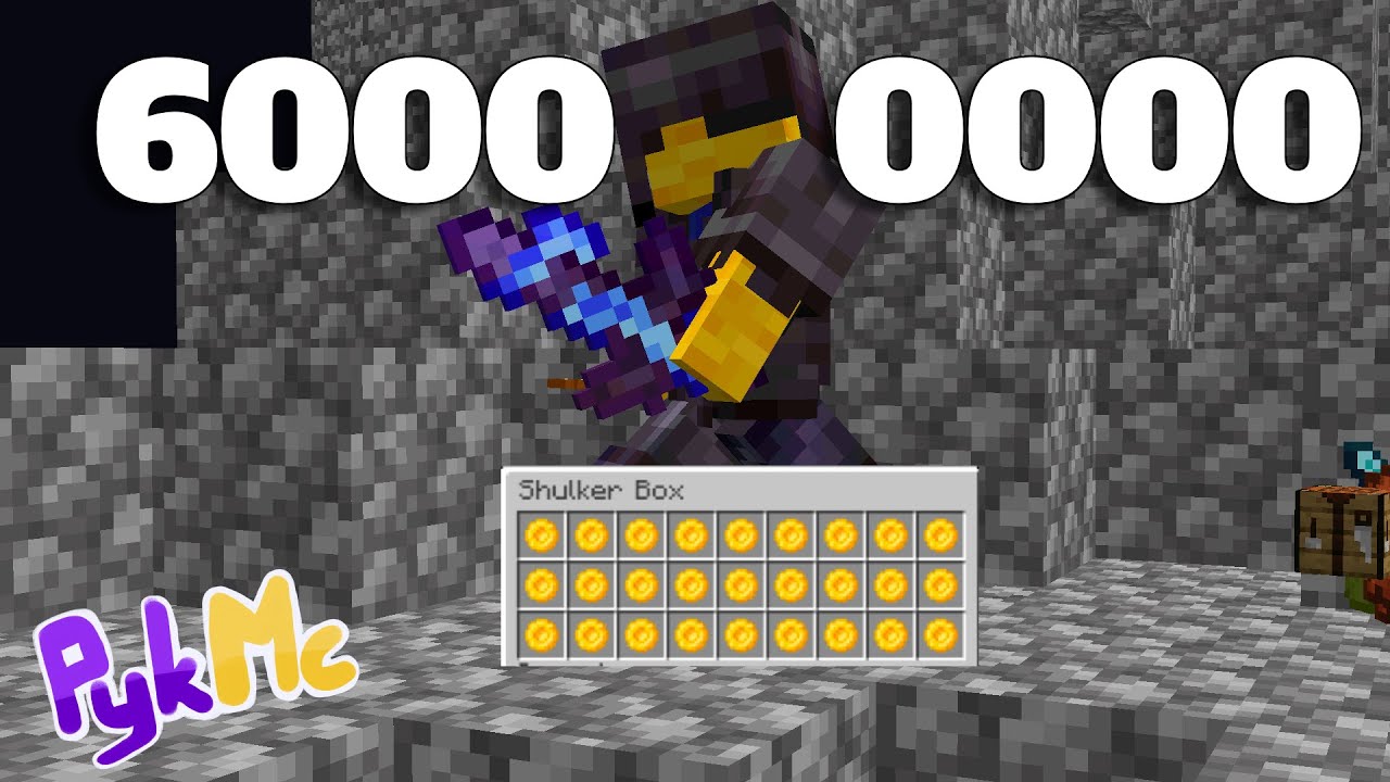 Zdropowałem 60.000.000$ na PykMc.pl w 7 dni