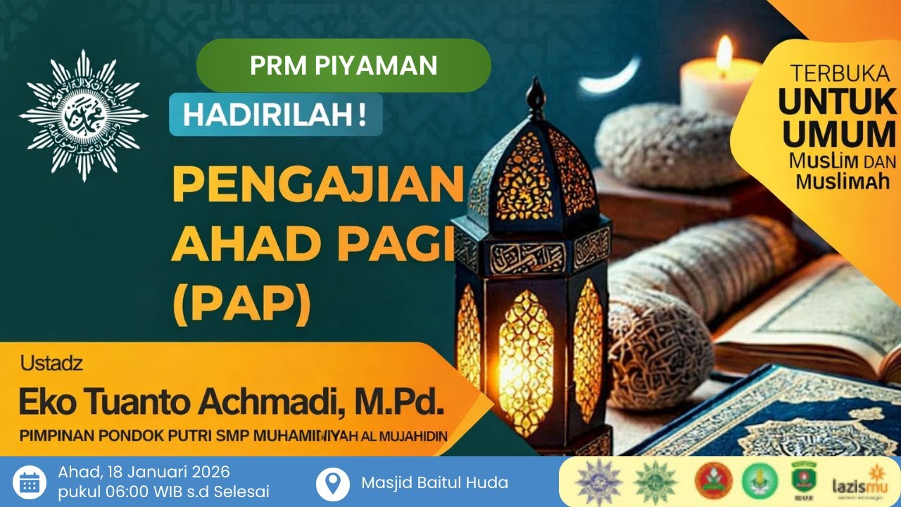 Menuntut Ilmu di Pagi Hari | Pengajian Ahad Pagi Bersama Ustadz Eko Tuanto Achmadi