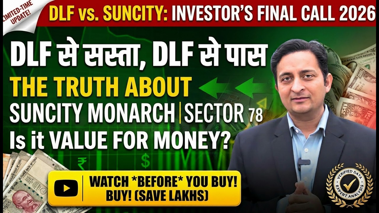 Inside Suncity Monarch Sector-78: Is This Your Dream Investment #gurgaonrealestate