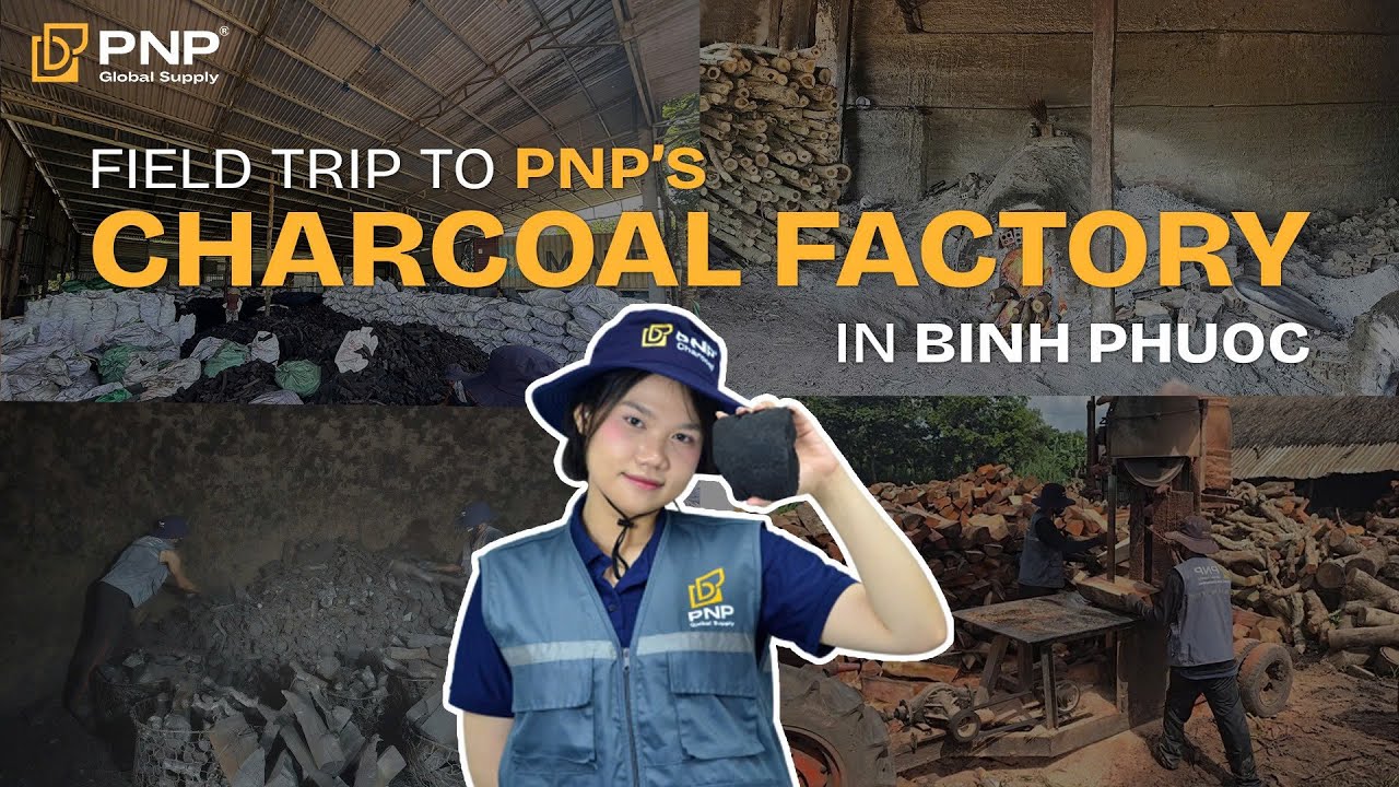 Exclusive Look Inside Vietnam&rsquo;s Charcoal Factory &ndash; How 100% Lump Charcoal is Made #vlog