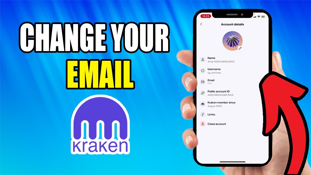 How To Change Your Account E Mail on Kraken - Best Method