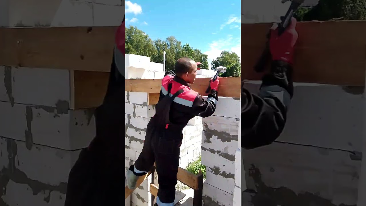 C&Oacute;MO ENCOFRAR EL DINTEL DE UNA PUERTA#shorts#encofrado#viralshorts?