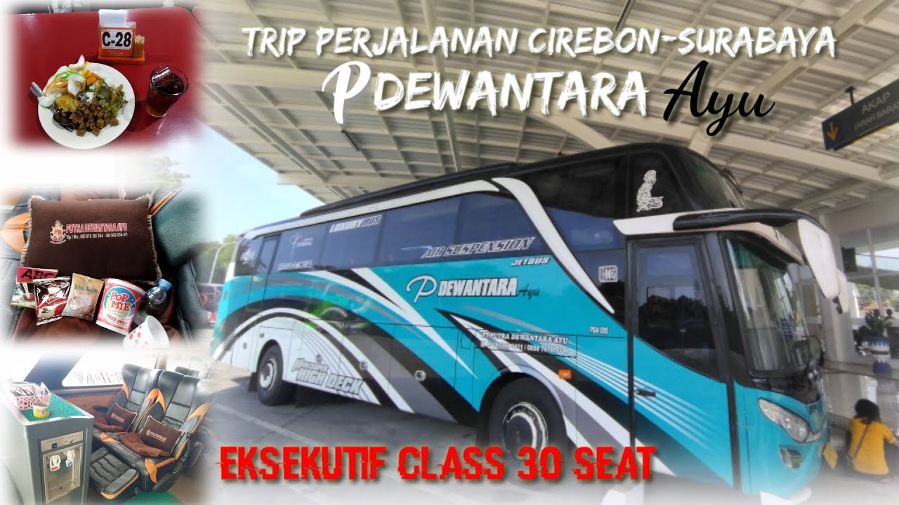 Walau Hanya 4 Penumpang Tetap Jalan!!Trip Perjalanan Bus Putra Dewantara Ayu Cirebon-Surabaya
