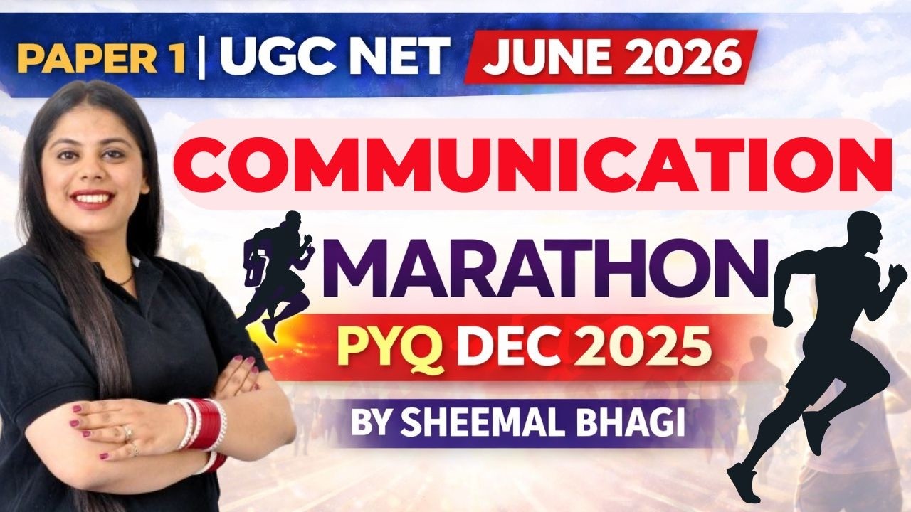 UGC NET Paper 1 COMMUNICATION MARATHON BY Sheemal MAM  | UGC NET 2026 #ugcnet #ugcnet2026 #jrf
