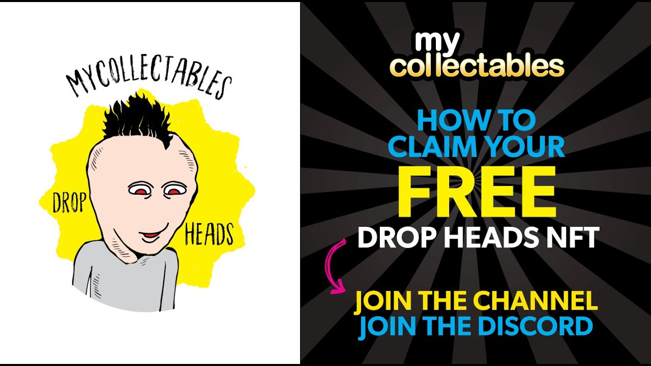 Claim Your FREE Drop Head NFT! How To Video!