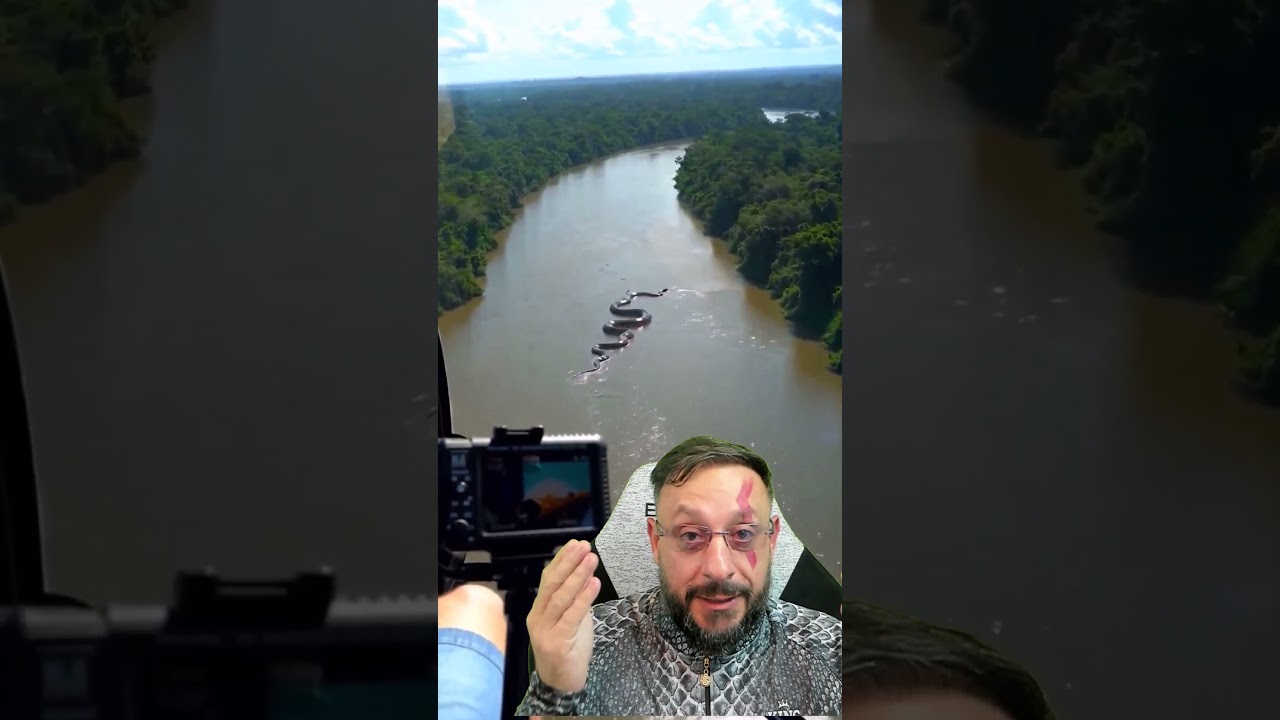 Titanoboa, sucuri gigante #biologohenrique #animais #bichoesperto #biologo