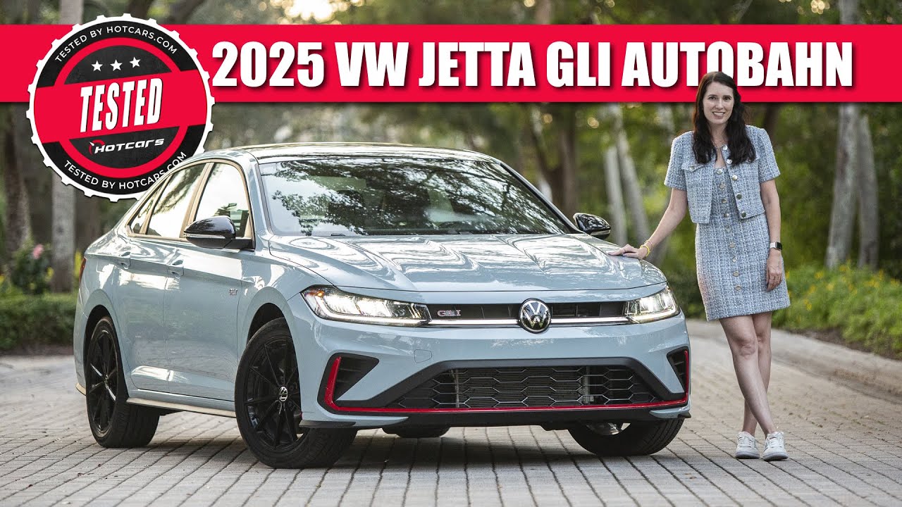 A Little Red Refresh Does The 2025 Volkswagen Jetta GLI Autobahn Some Good | Amanda's Drive Vibes