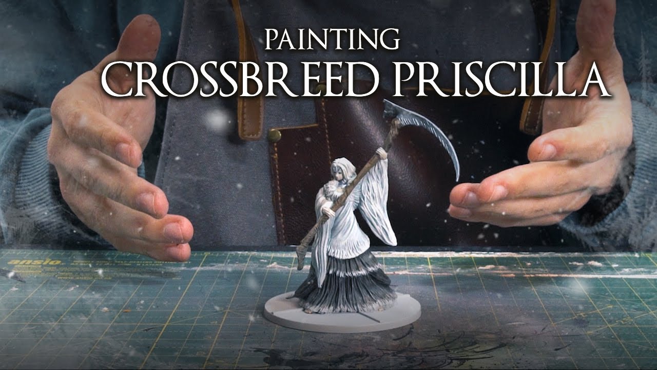 Painting Crossbreed Priscilla | Painted World of Ariamis Core Set | Dark Souls Boardgame