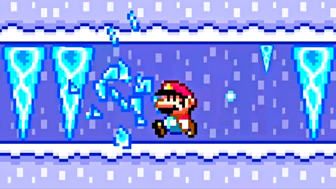 Super Mario Maker 2 🔧 Icicle Falls 🔧 Alissa