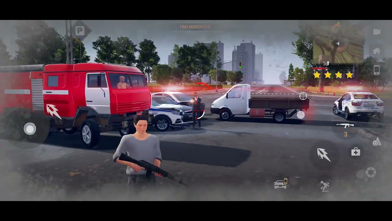 Road rush car fight gang