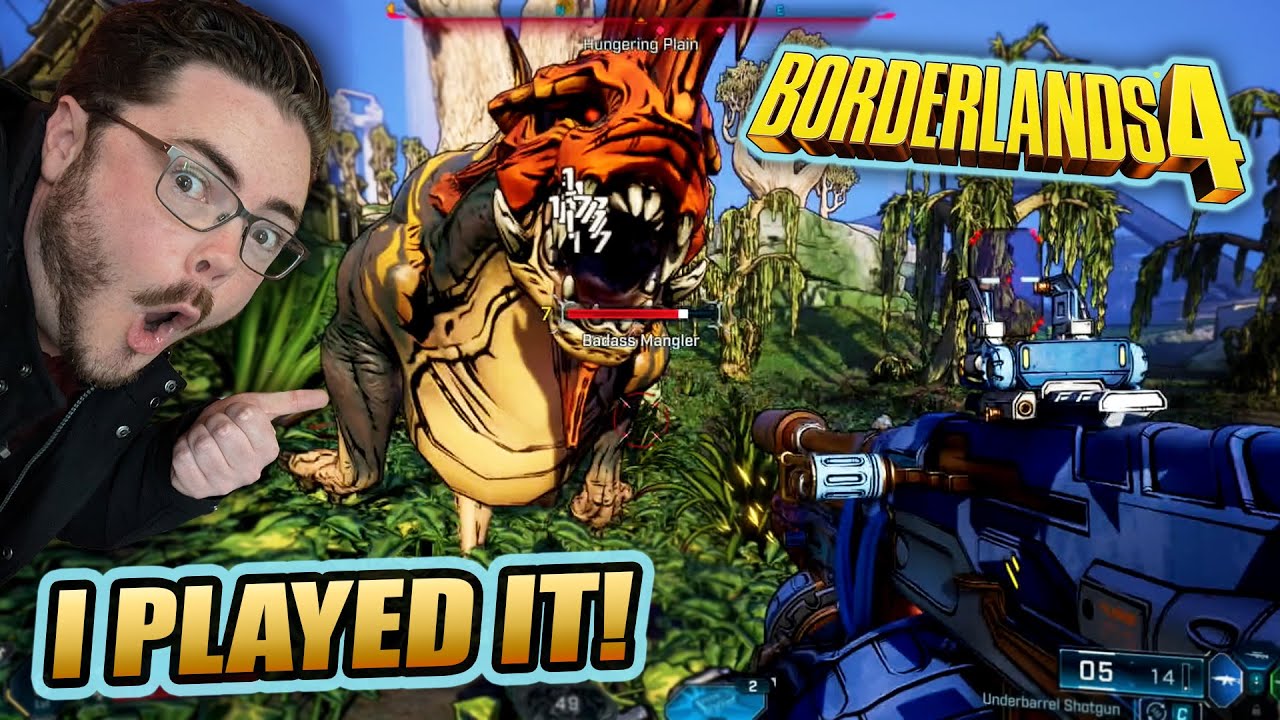 BORDERLANDS 4: Я играл в неё раньше — Смотри, как меня разбивают дирижабли — Первый взгляд на отк...
