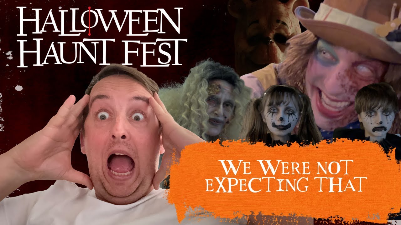 Our HONEST Reactions | Halloween Haunt Fest 2025 Opening Night 