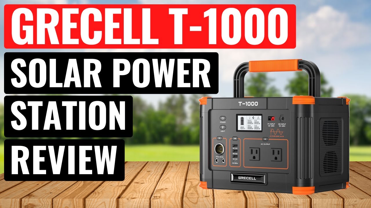 GRECELL 999Wh Solar Powered Generator &ndash; Real World Test & Review