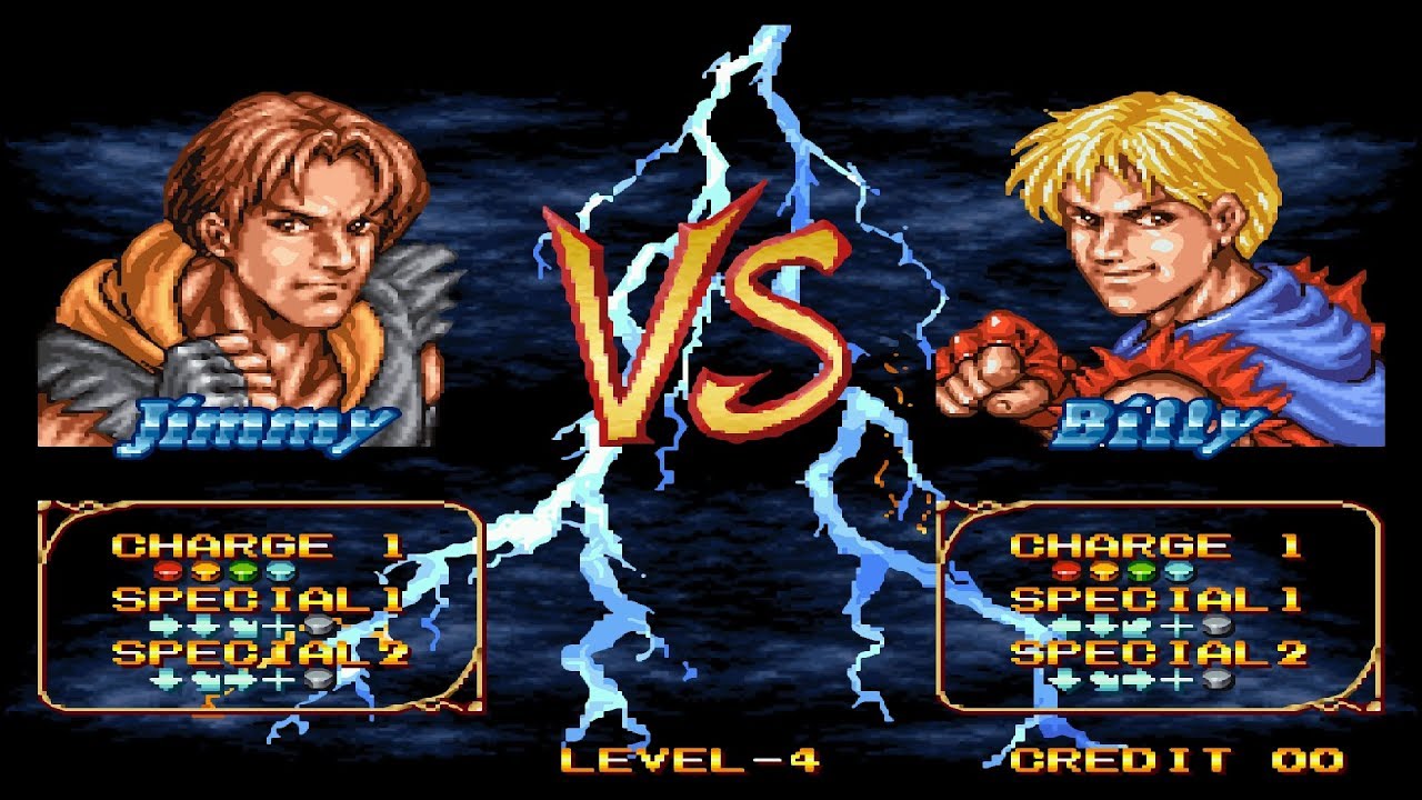 Double Dragon (Neo Geo) - RichterMasters (Jimmy) vs richterhayabusa (Billy)