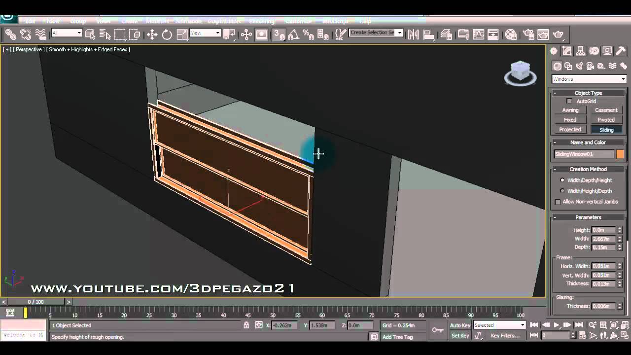 Puertas y Ventanas en 3Ds max