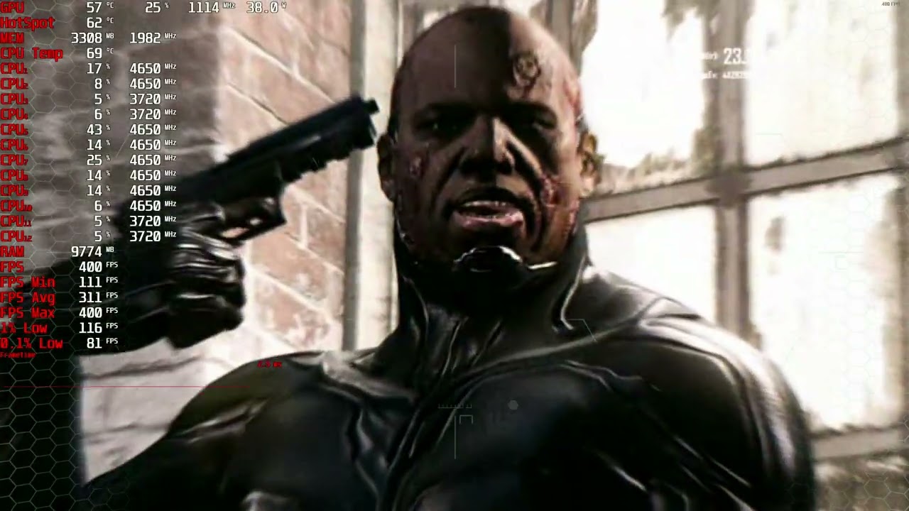 Crysis 2 2k,1440p gameplay r5 5600x,RX 6700 XT dx11