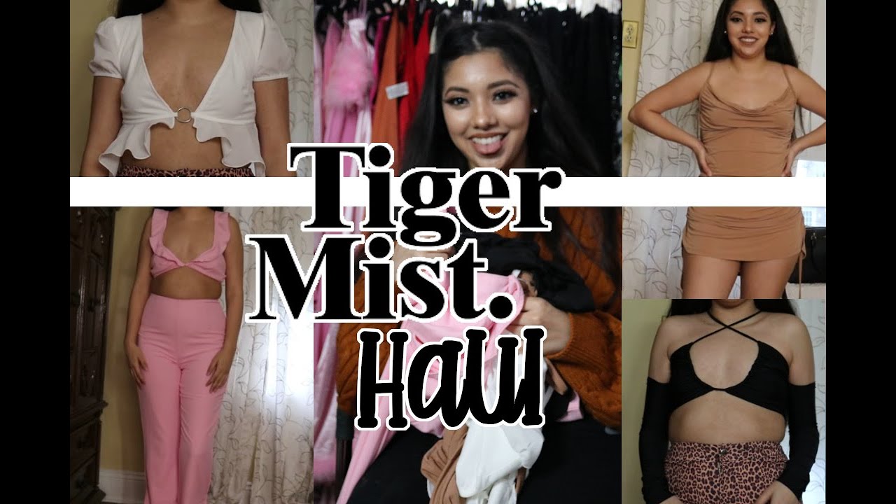 TIGER MIST CLOTHING HAUL 🐯
