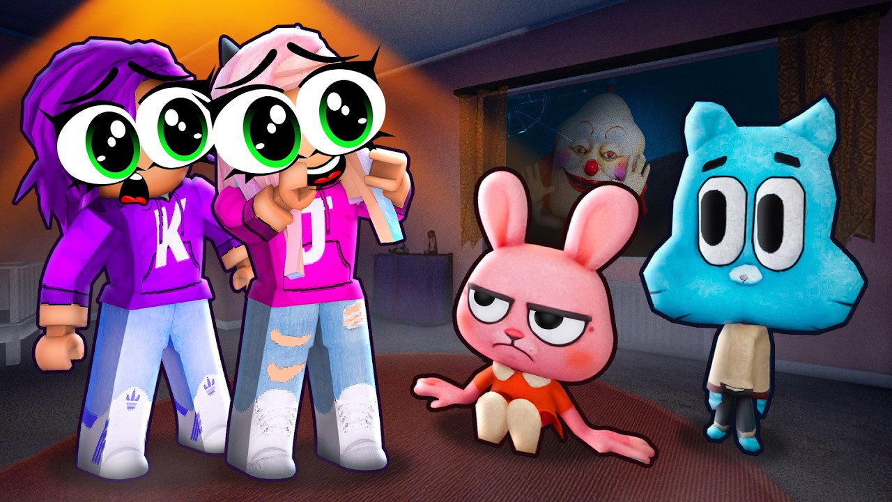 We babysit Gumball's sister