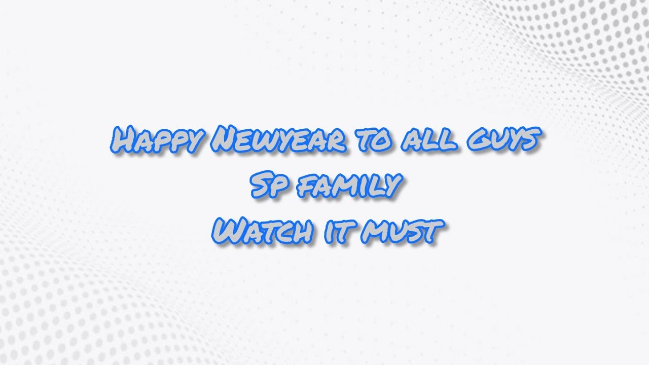 HAPPY NEWYEAR SPFAMILY 2022 LUV U GUYS❤