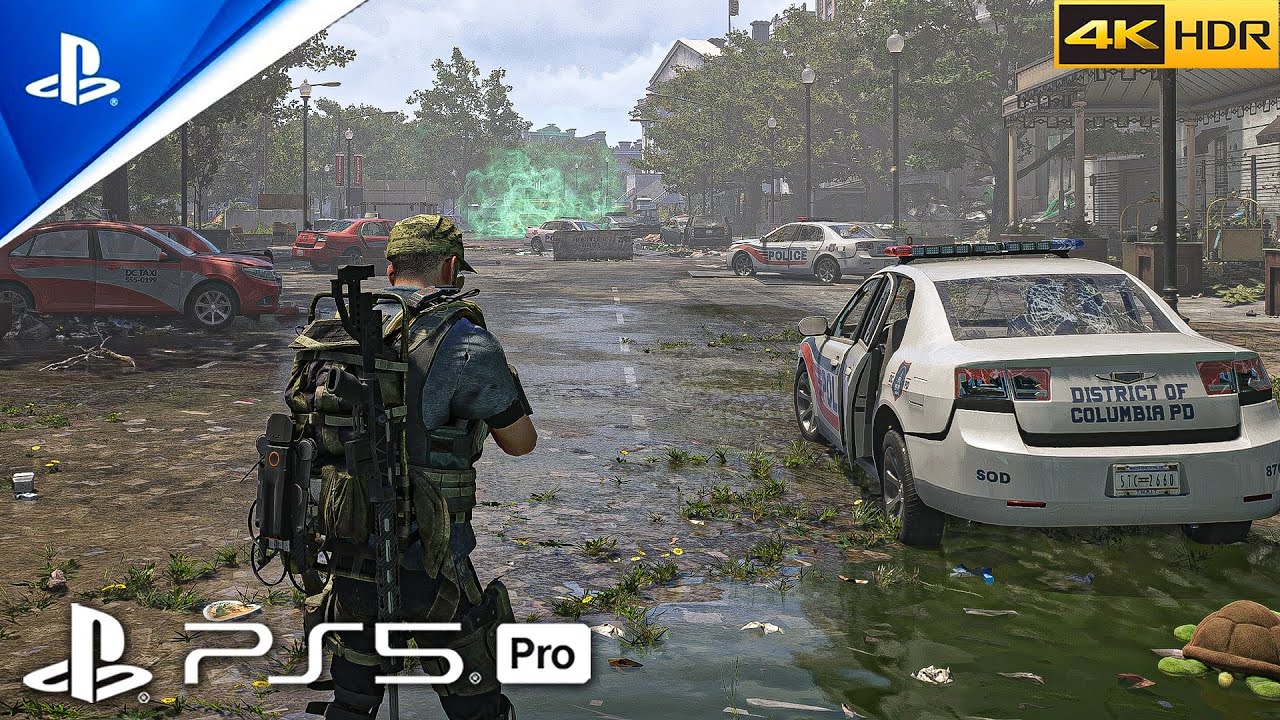 (PS5 PRO) Tom Clancy's The Division 2 Gameplay (4K 60FPS HDR)