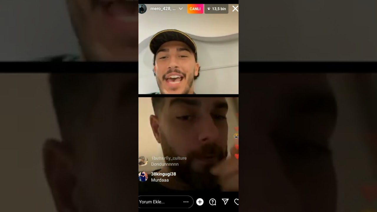 mero 428 instagram canlı yayın 29.08.2022