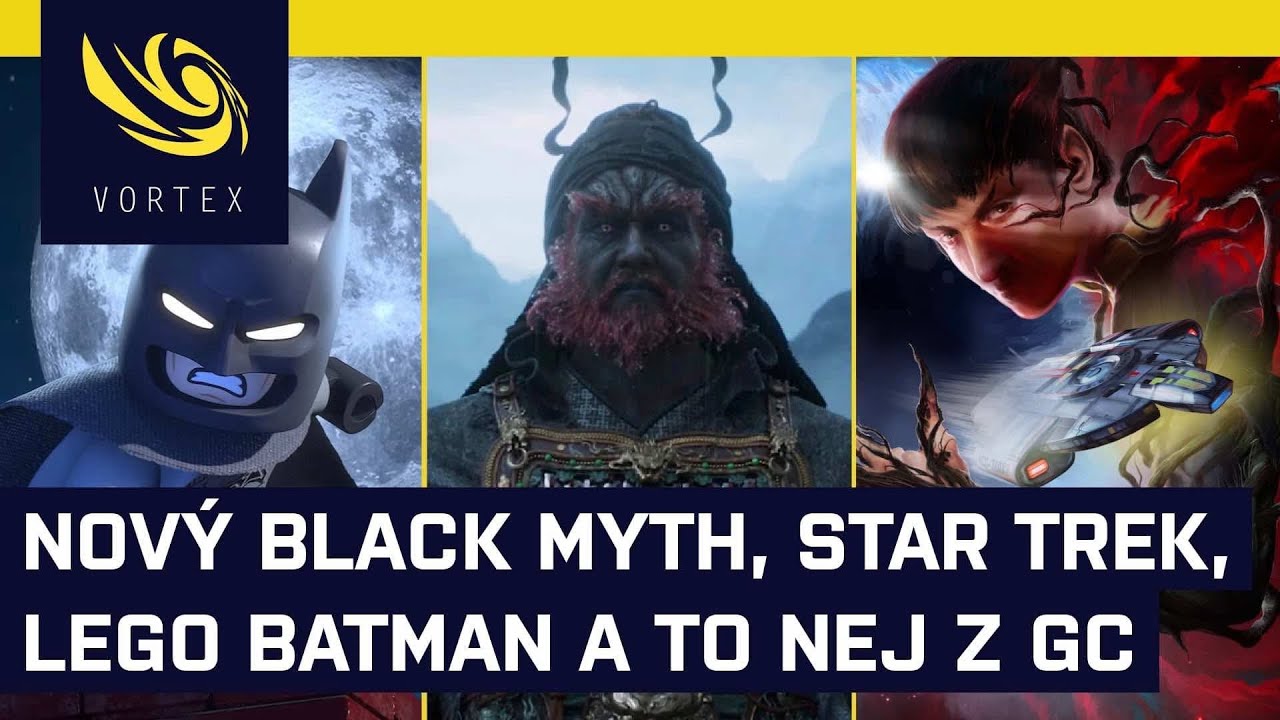 Novinkový souhrn: Black Myth, Star Trek, Lego Batman, Lords of the Fallen II či Battlestar Galactica