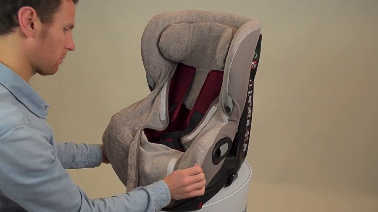Maxi-Cosi l Axiss car seat l How to apply the Summer cover