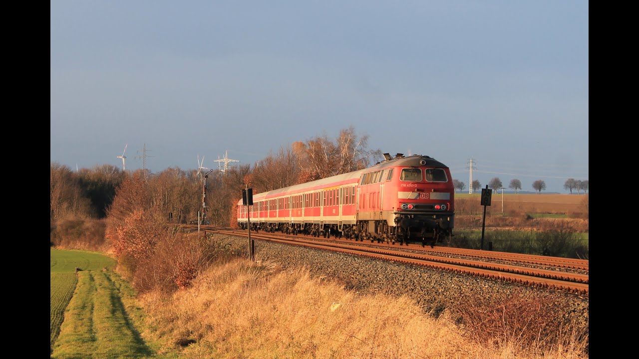 Das war's! Das Ende der Baureihen 218 und 612 im Harzvorland