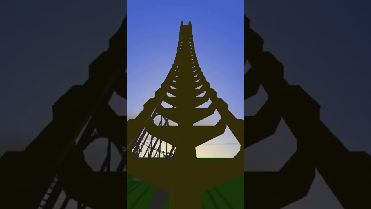 Would you ride? #shorts #rollercoaster #hypercoaster #ultimatecoaster2