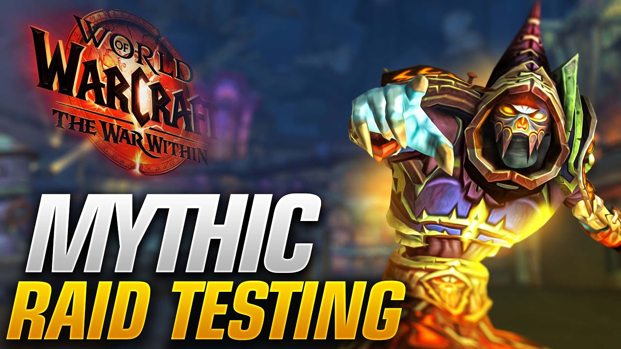 11.1 PTR Mythic Raid Testing Of All Bosses! Warlock POV and Breakdown