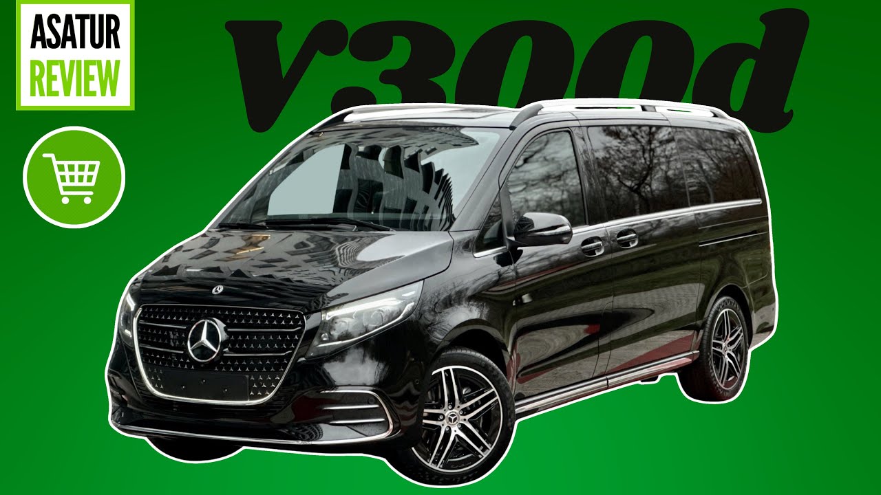 Обзор Mercedes-Benz V300d 4Matic Long 2+2+3 Avantgarde 2024 Параллельный импорт из Европы