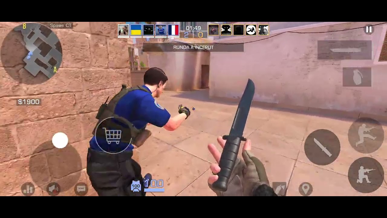 Un meci de Standoff 2 la competitiv fără sunet #Standoff2