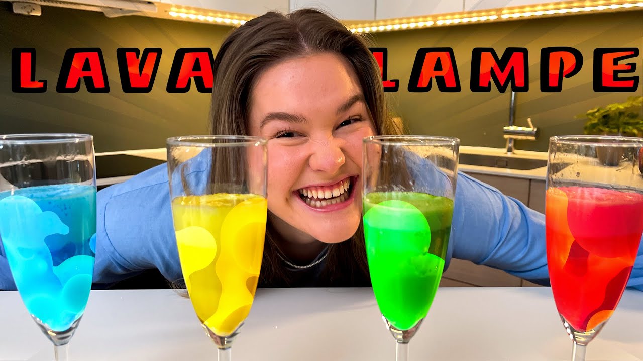 HJEMMELAGET LAVALAMPE?? // JOSVA