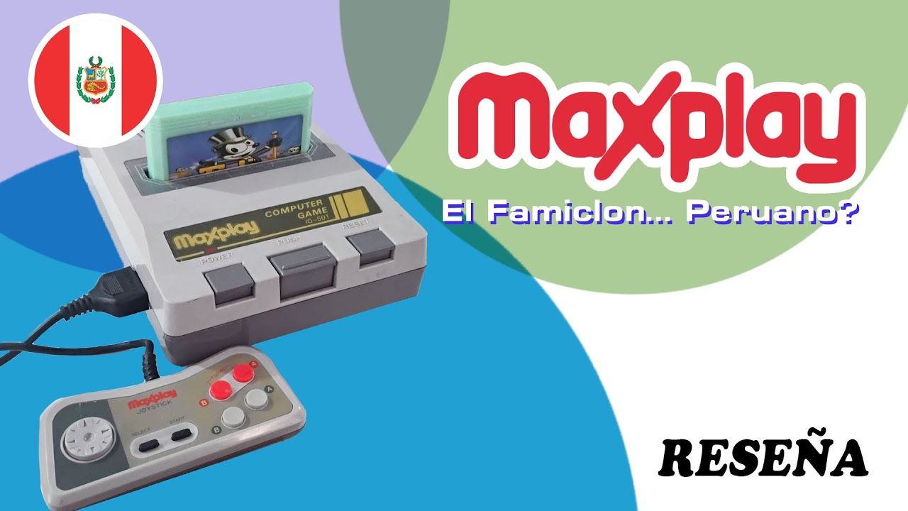 Maxplay, el Famiclon...Peruano? - Gameplay y Rese&ntilde;a