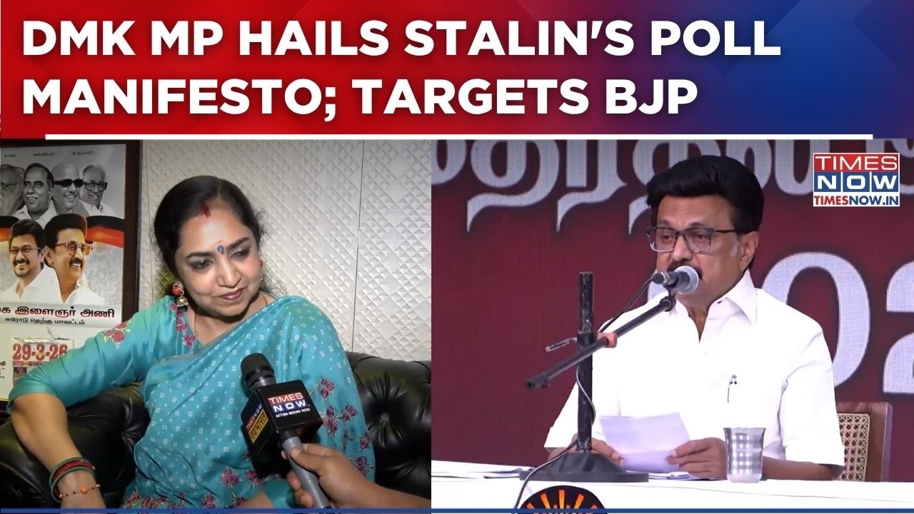 DMK MP Praises Stalin's Poll Manifesto, Targets Modi Govt Ahead Of Tamil Nadu Elections | WATCH