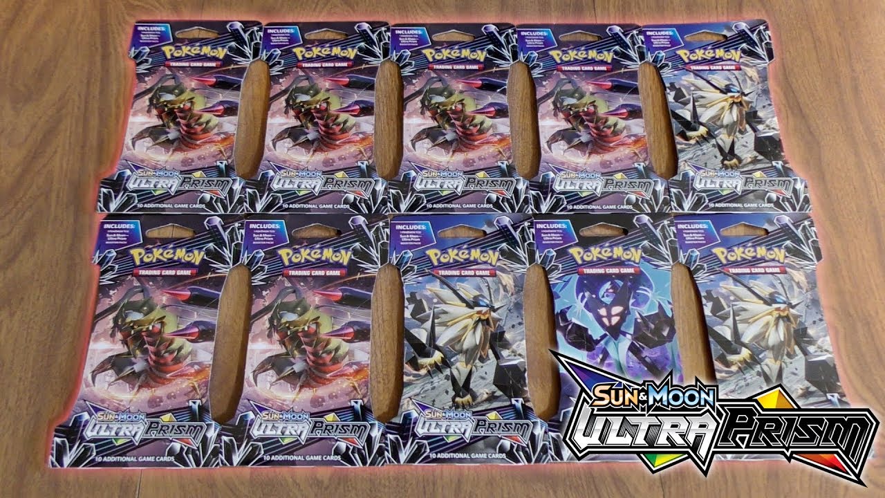 10 Ultra Prism Booster Pack Opening