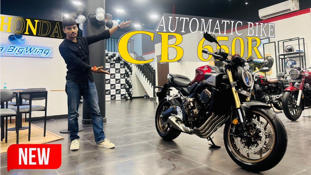 New Honda CB650R With Honda E Clutch | Fully Automatic Bike in India