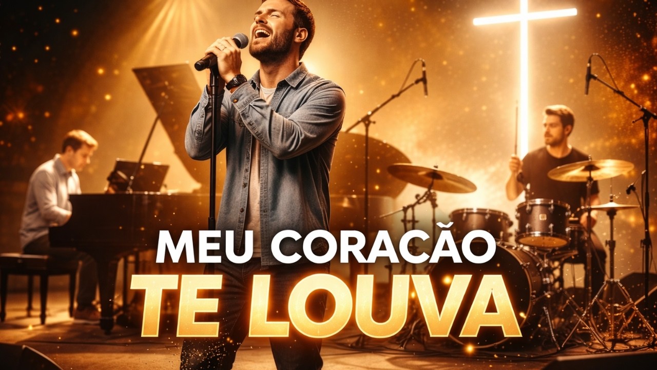 Meu Coração Te Louva | Louvor de Gratidão | Worship Alegre | Música Cristã 2026
