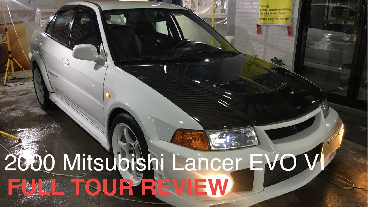 2000 Mitsubishi Lancer EVOLUTION VI ПОЛНЫЙ ОБЗОР ТУРА