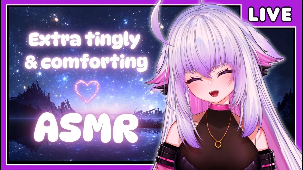 🌺 【3DIO ASMR】Extra comforting & tingly Triggers✨【Live VTuber】