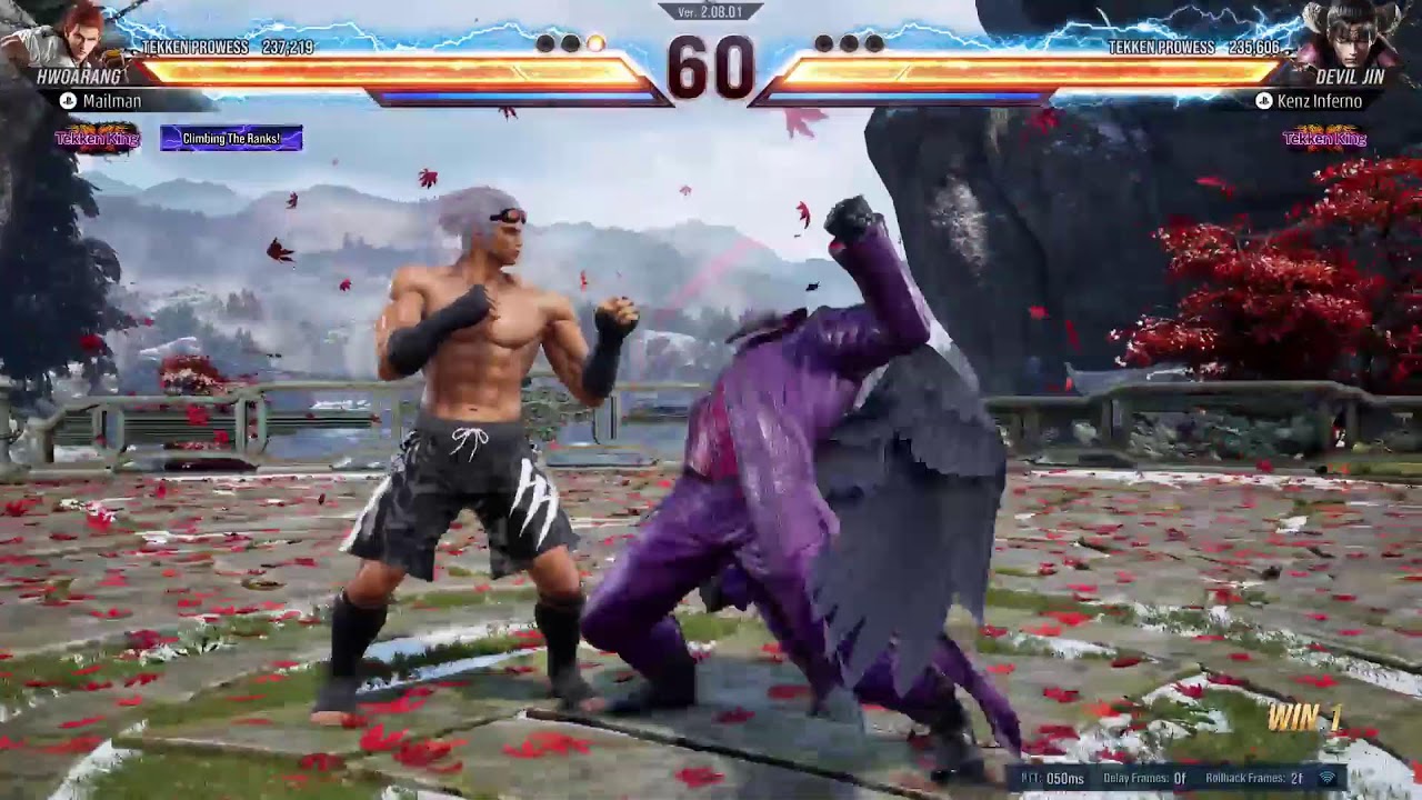Tekken 8 Ranked Hwoarang mailmizzle