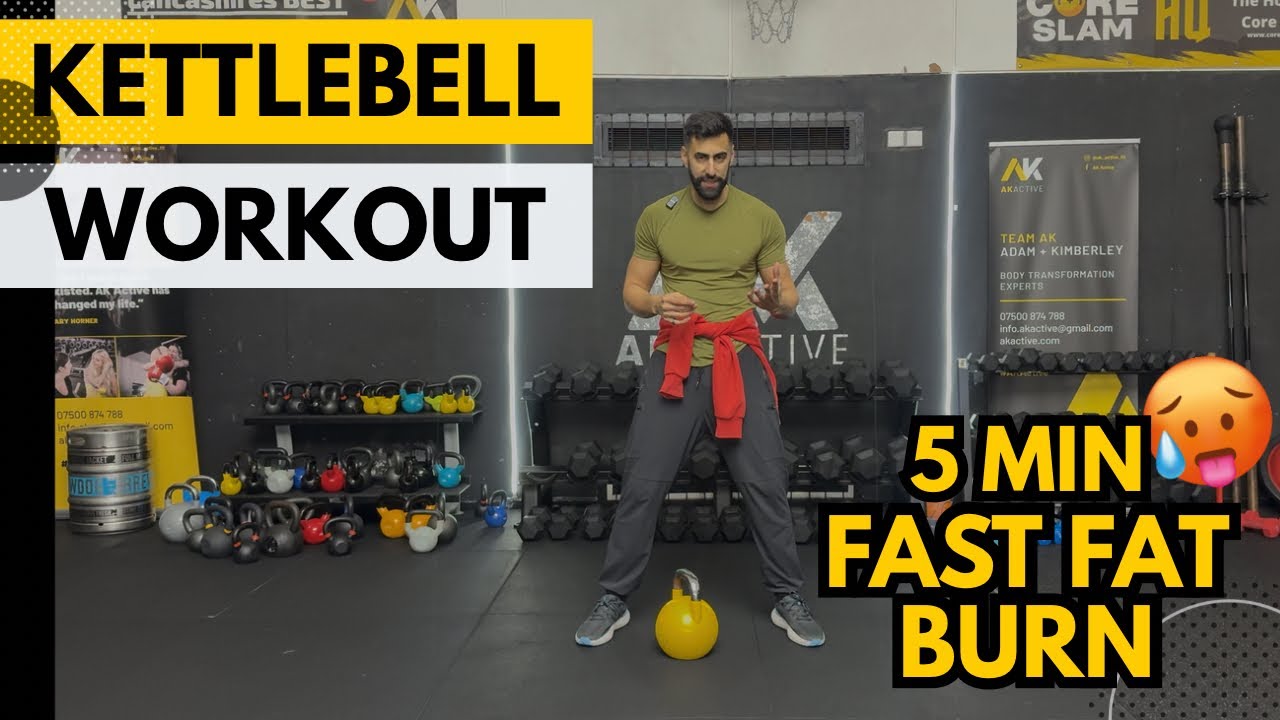 Do This Every Morning To Lose Weight | 5 Minute Kettlebell