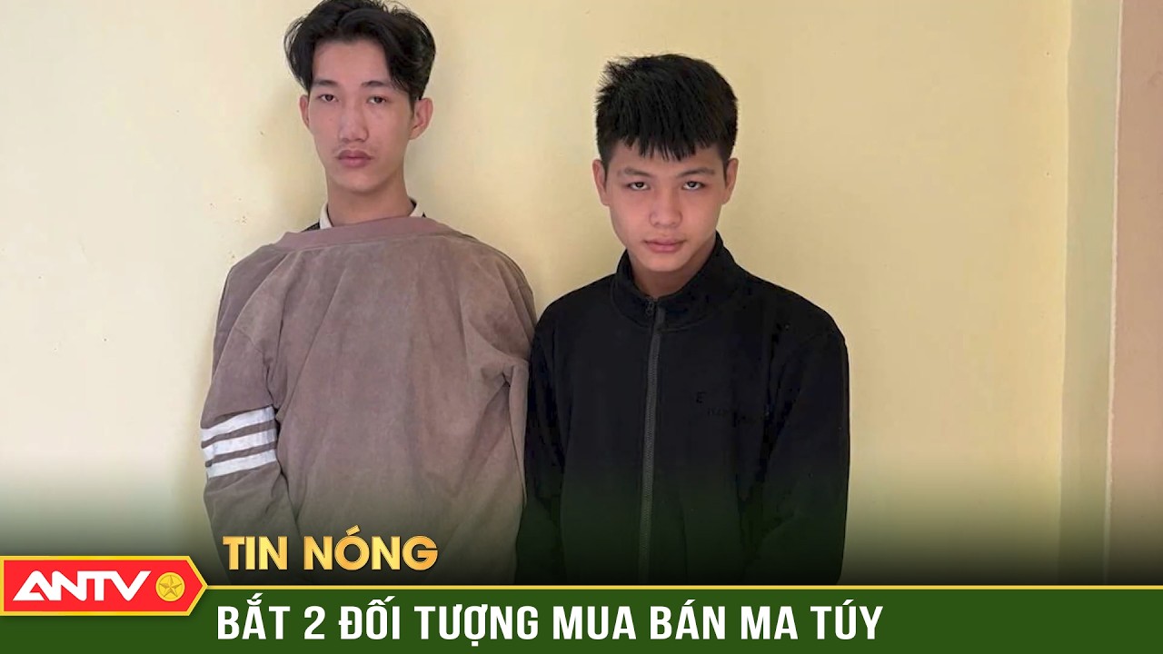 Bắt giữ 2 đối tượng mua b&aacute;n tr&aacute;i ph&eacute;p chất ma t&uacute;y ngay cổng trường | ANTV