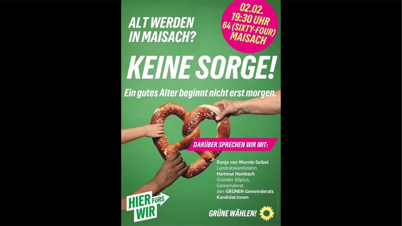 Alt werden in Maisach - Keine Sorge