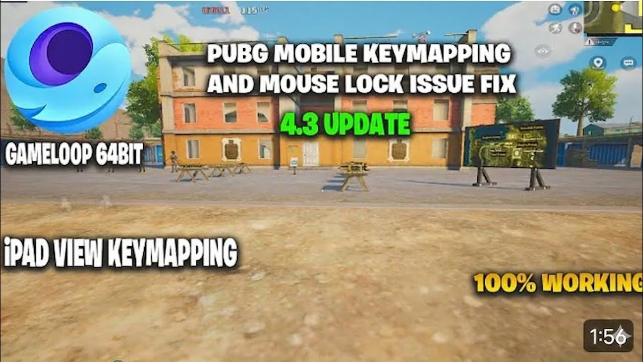 PUBG MOBILE 4.3 Update Mouse Cursor Glitch Fix Gameloop FIX EMULATOR ✅ 95 % Fix. KRYPTONPLAYS