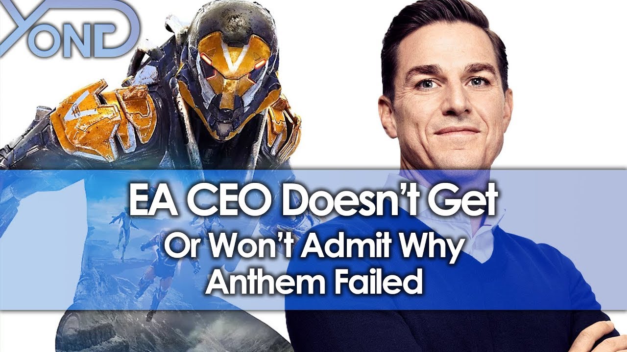 EA CEO Doesn't Get or Won't Admit Why Anthem Failed