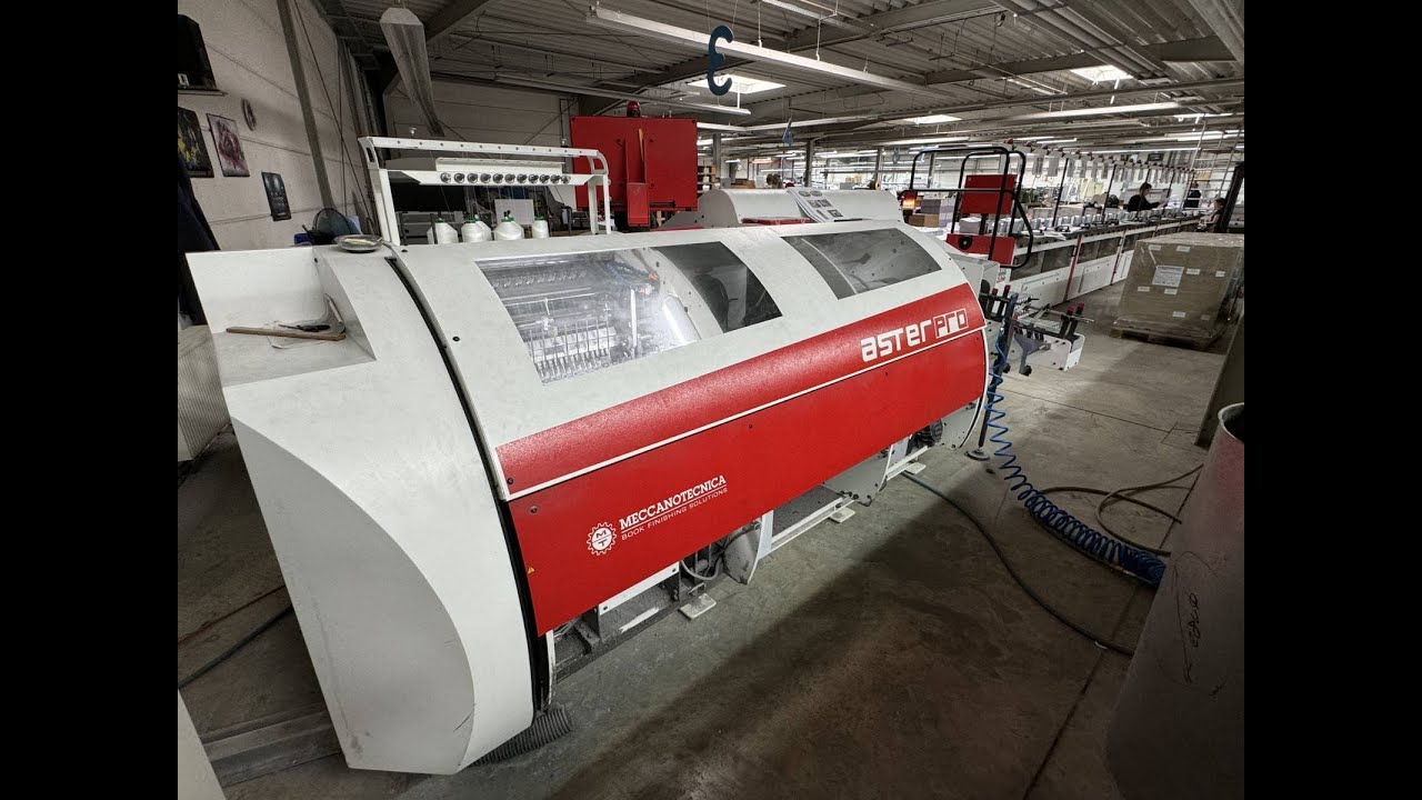 Meccanotecnica Uniplex + Aster Pro (2016) (20x Stationen) (2019) - Allaoui Graphic Machinery GmbH