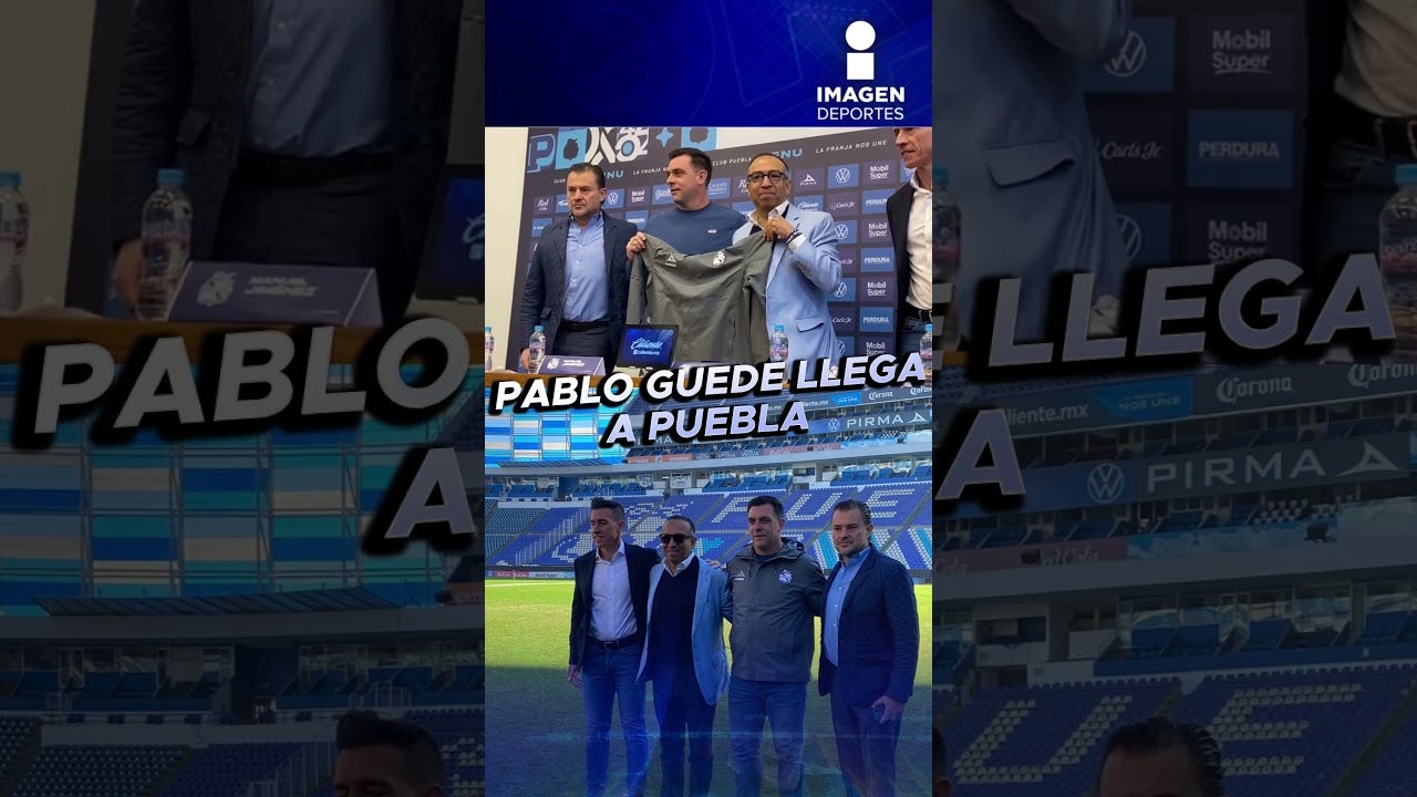 &iexcl;Oficial! 🚨El Puebla present&oacute; a #PabloGuede como su nuevo entrenador. #Clausura2025 #LigaMX