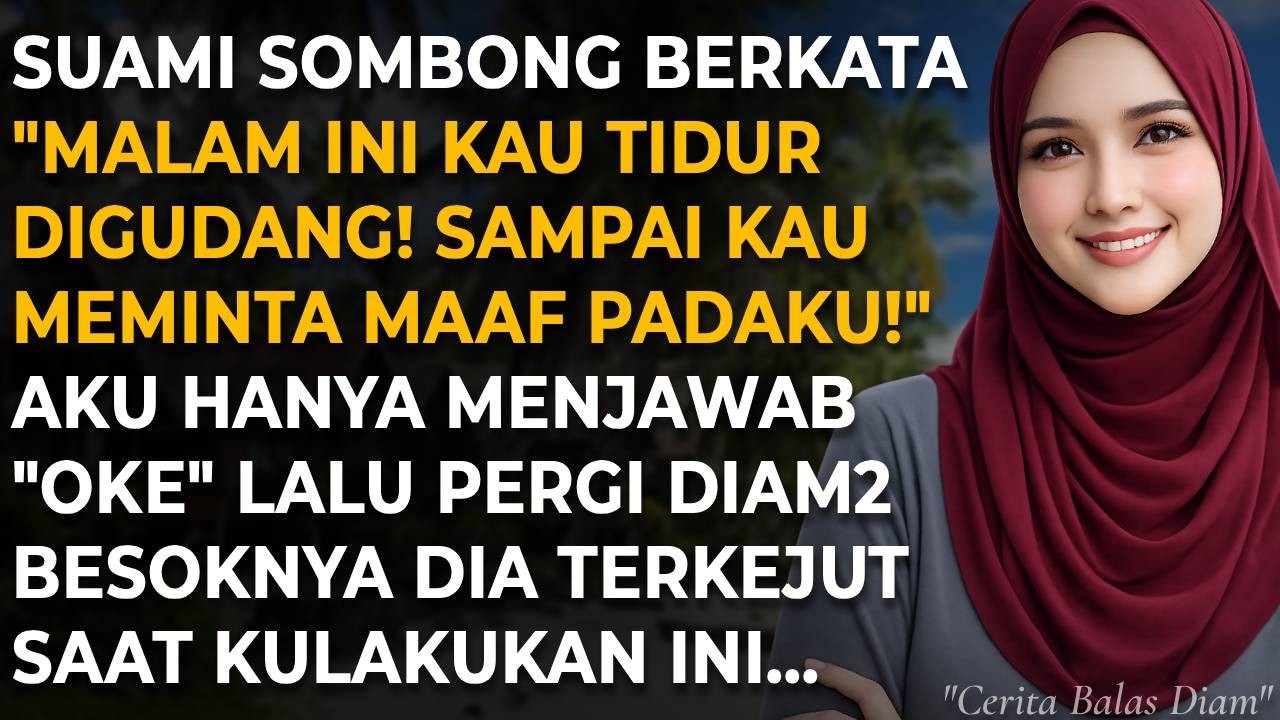 Setelah diusir tidur di gudang, suami menghinaku. Saat aku aktifkan protokol kehancuran...