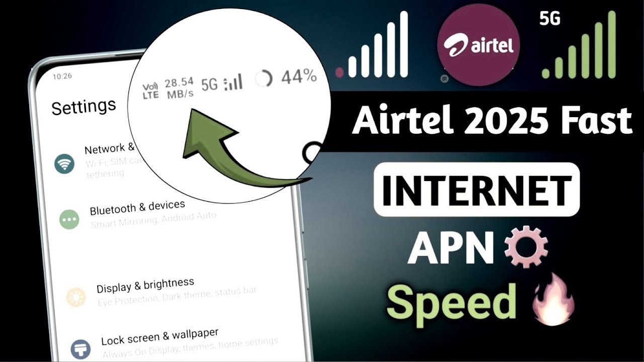 Airtel APN Settings 4G/5G 2025 | Airtel NetSlow Problem | Airtel Internet Not Working | bhiya4u